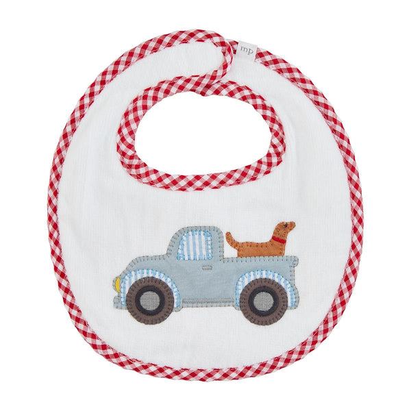 100306 Truck Applique Bib