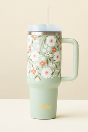 101233 Take Me Everywhere Tumbler-Floral Haven Sage