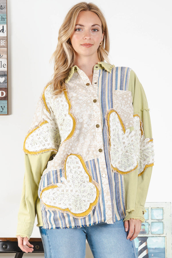 Butterfly Patch Jacket