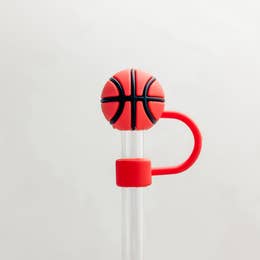 09689 Basketball Straw Cover