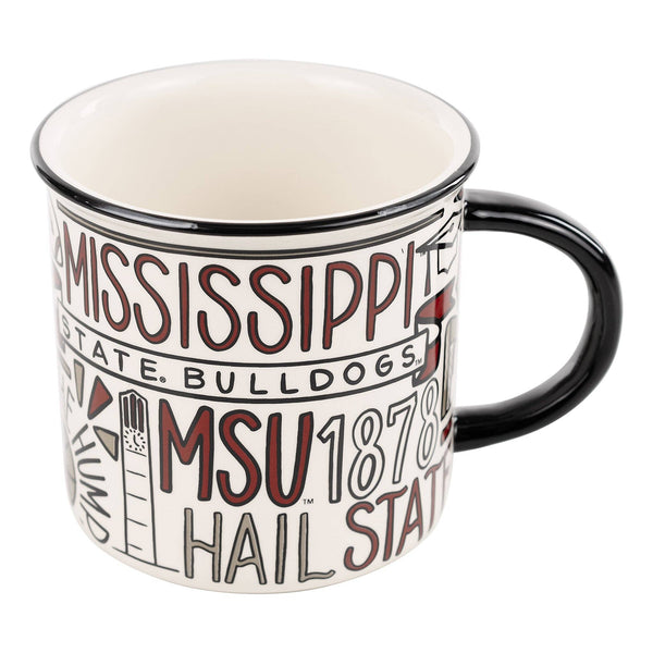 2501-082 Mississippi State Collage Campfire Mug