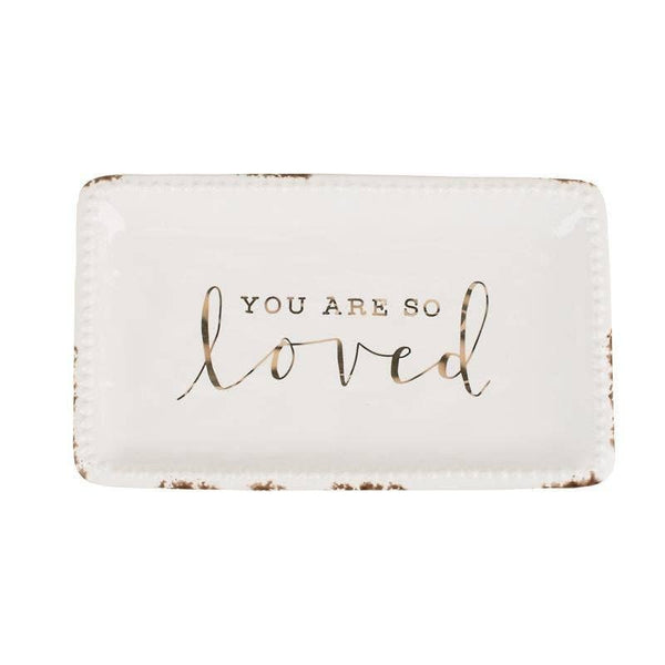 2501-077 You Are So Loved Trinket Tray