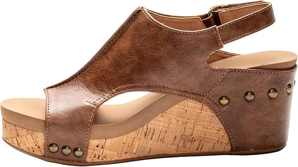 Corky's Carley Wedge-Bronze