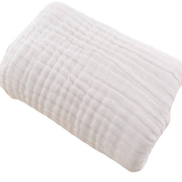 07678 Muslin 6 Layer Blanket-White