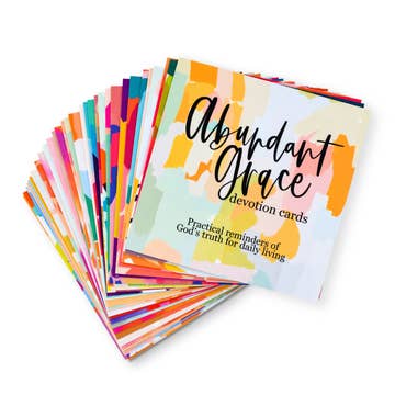 101239 Abundant Grace Devotion Cards