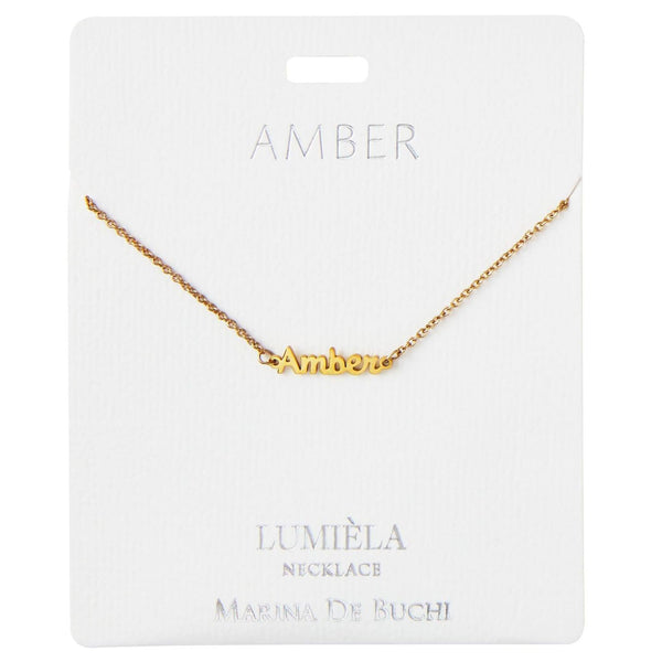 Script Necklace-Kimberly