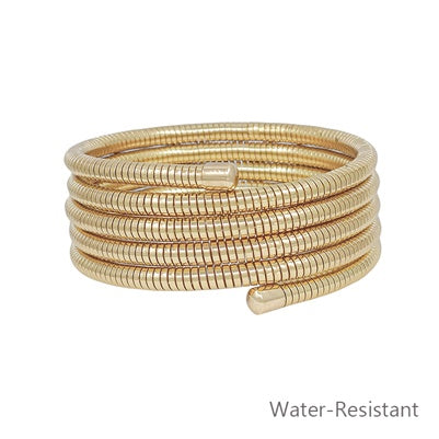 100758 Coil Bracelet-Gold