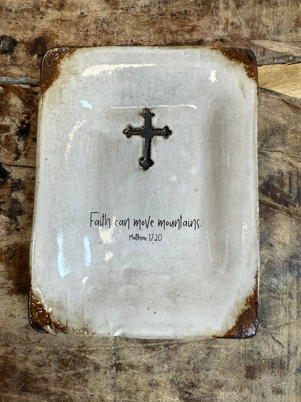 Faith Can Move Mountains Tray