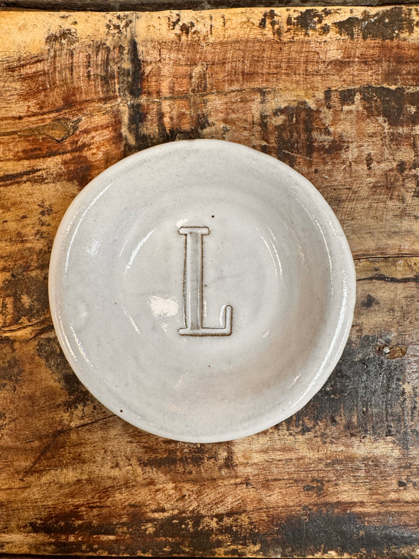 Initial Ring Dish - L