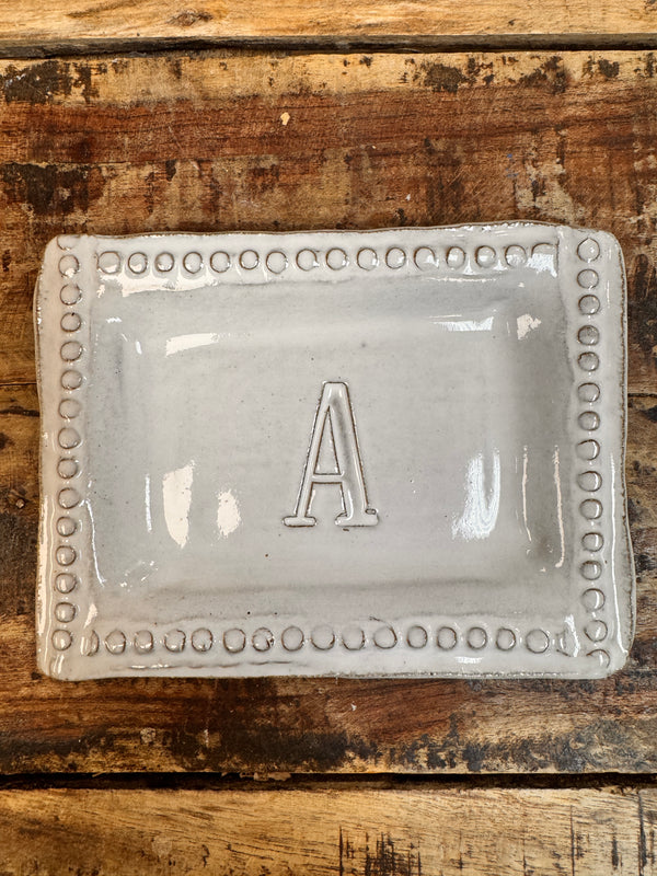 Initial Letter Tray - A