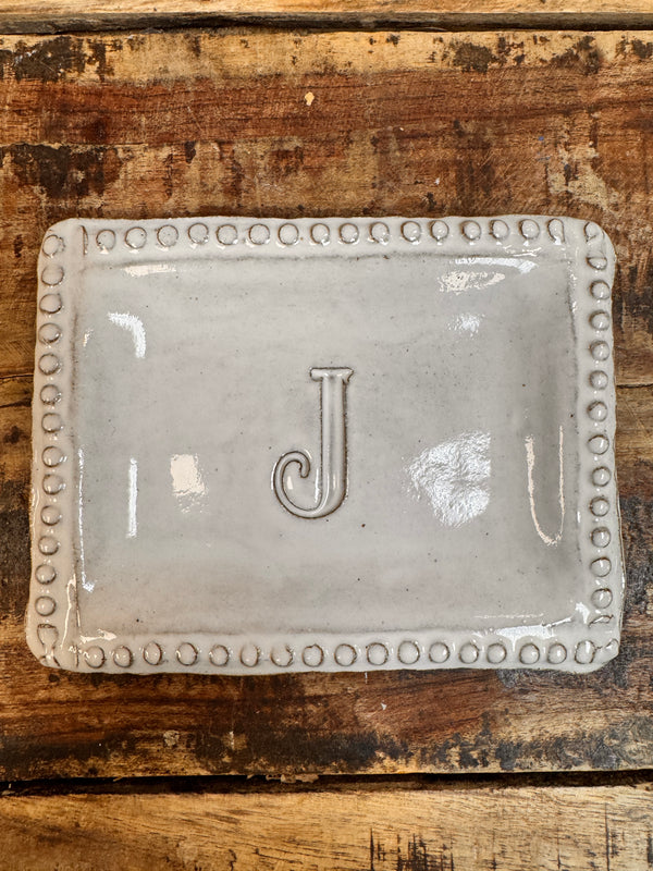 Initial Letter Tray - J