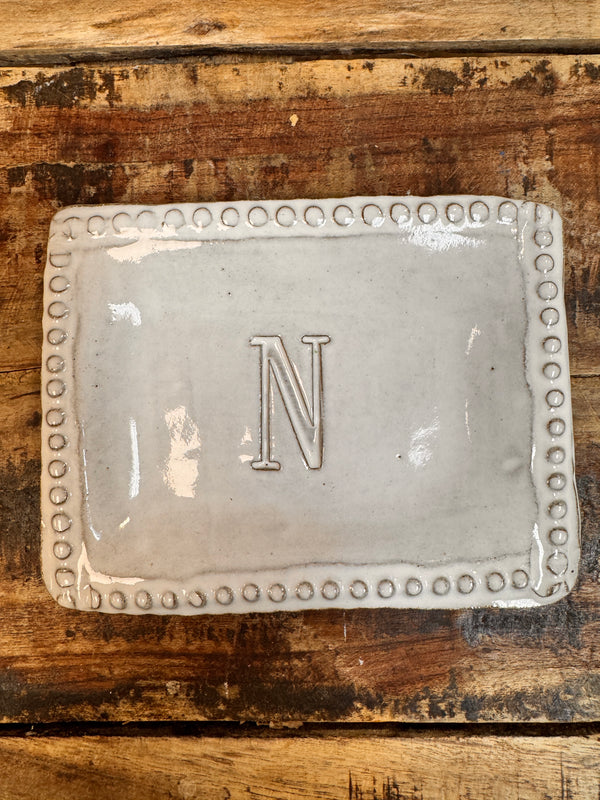 Initial Letter Tray - N