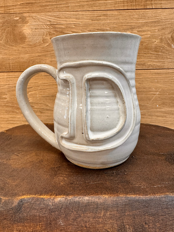 High Cotton Monogram Mug-D