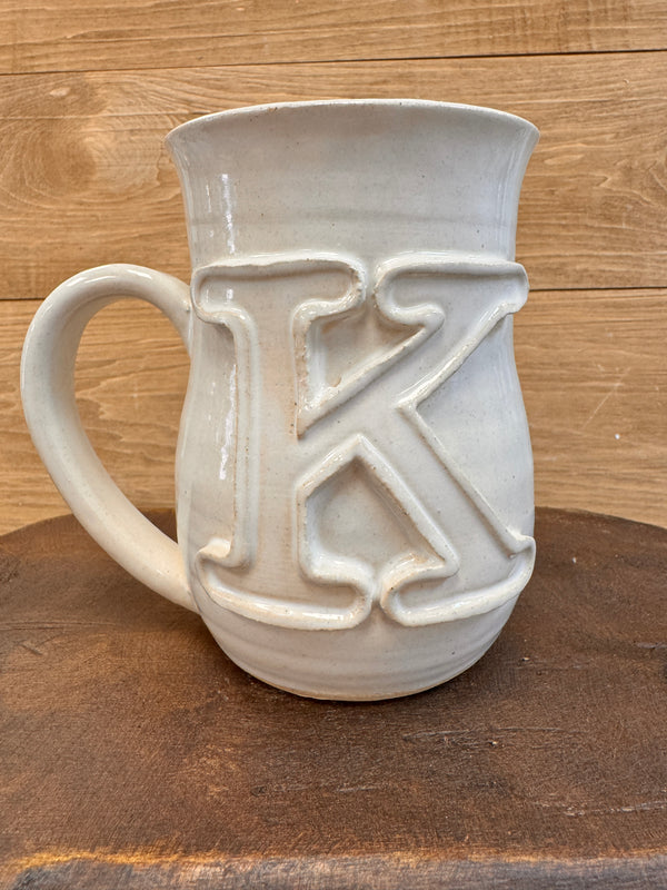 High Cotton Monogram Mug-K