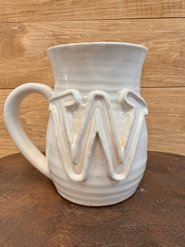 High Cotton Monogram Mug-W