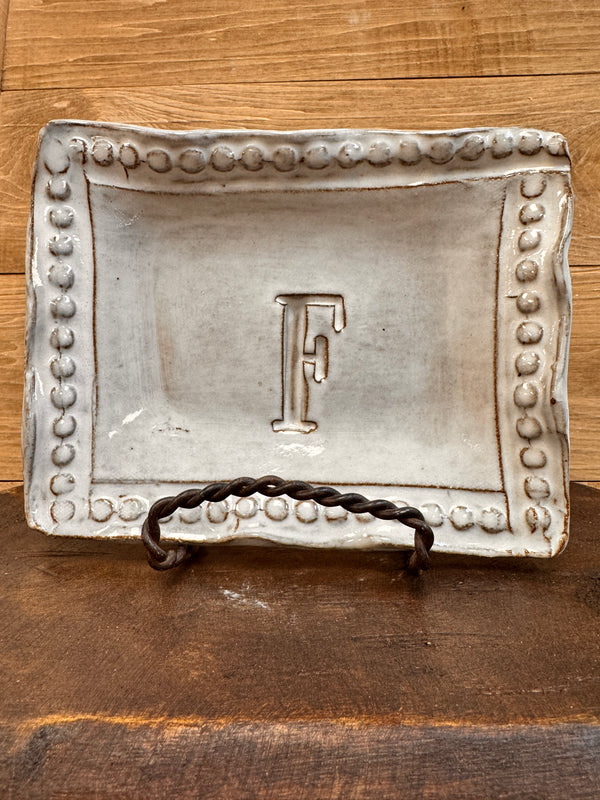 Initial Letter Tray - F