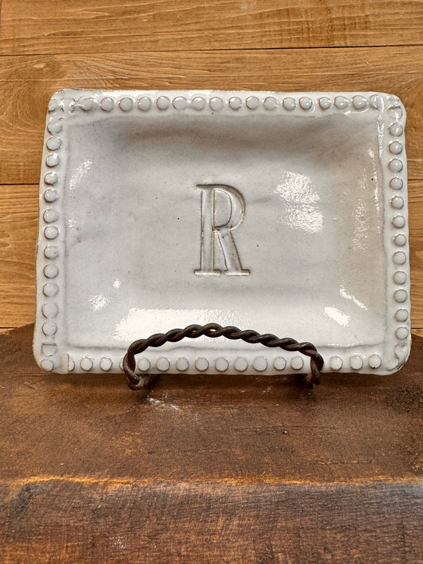 Initial Letter Tray - R