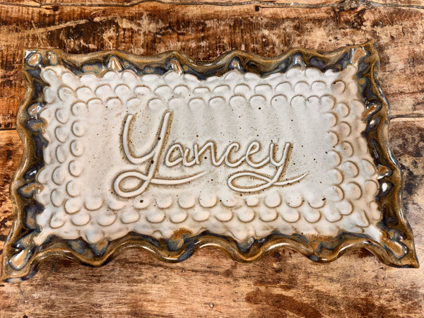 Monogram Name Tray-Yancey