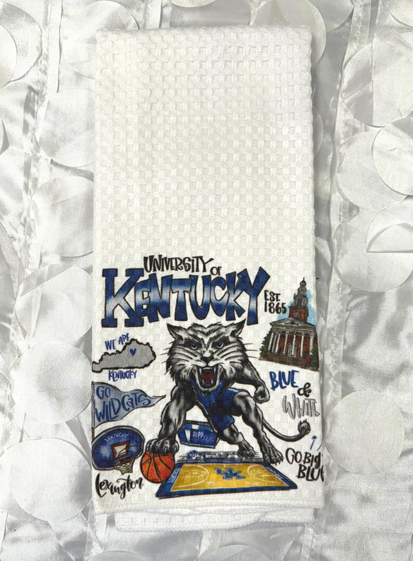 University of Kentucky Tea Towel