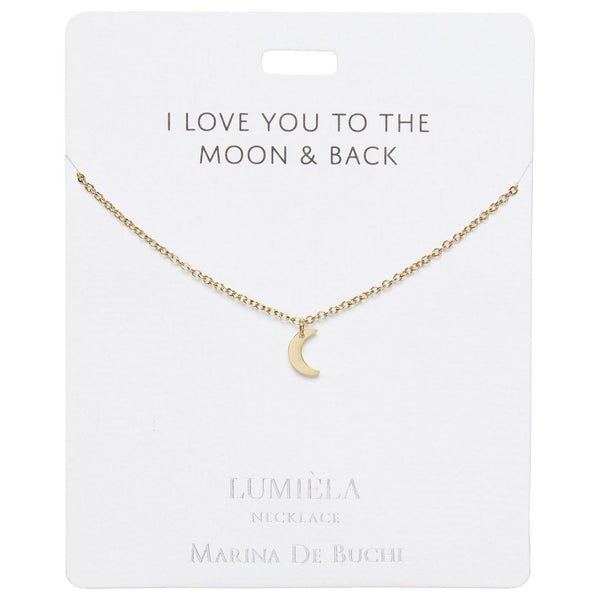 Moon & Back Necklace