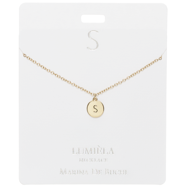 Initial Letter Necklace-I