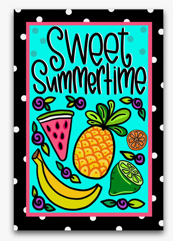 08494 Sweet Summertime Garden Flag