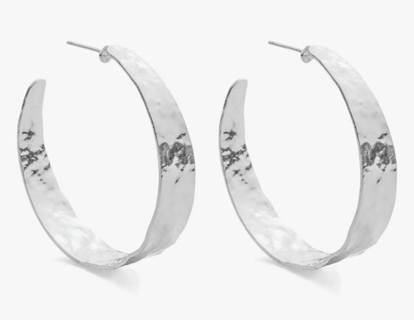 08657 Wide Gilded Collection Hoops