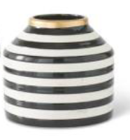 100427 Striped Vase-5 1/2"