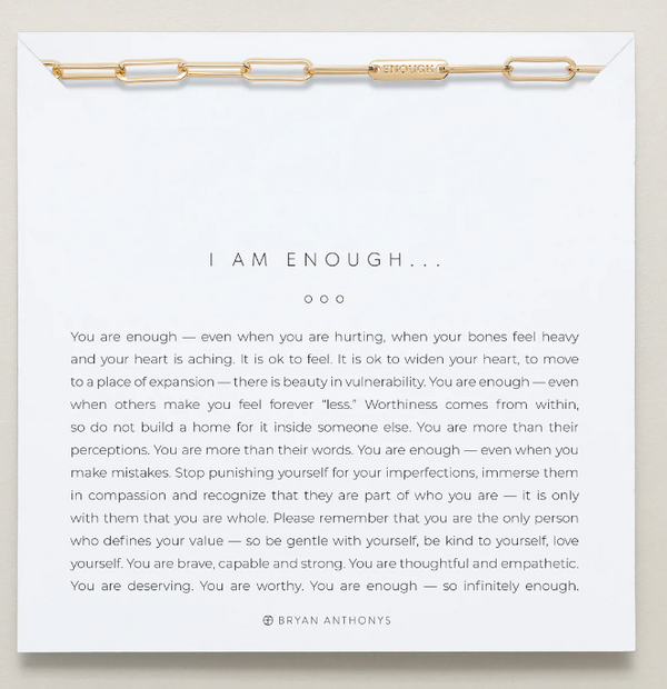 101196 I Am Enough Bracelet