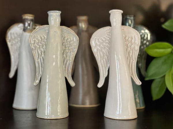 101737 Small Pottery Angel