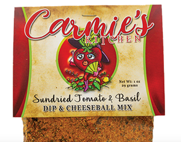 Sundried Tomato & Basil Carmie's Dips