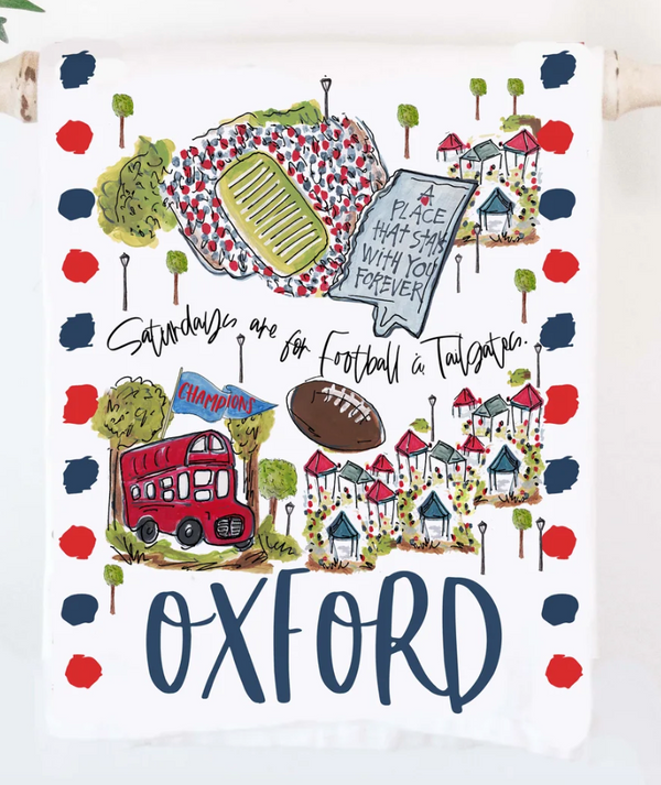 Oxford College Town Towel