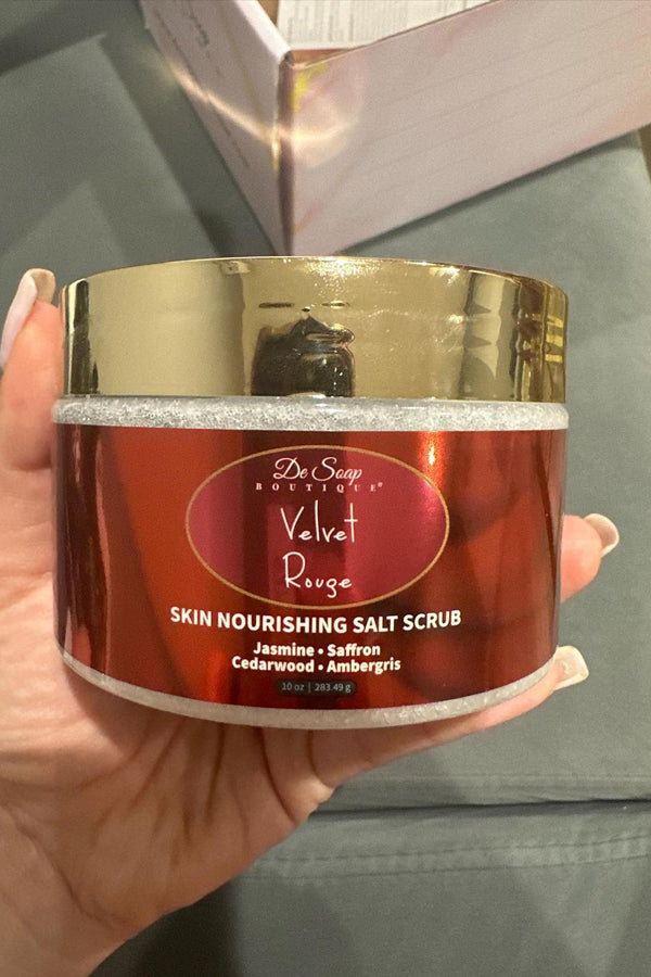 Velvet Rouge Salt Scrub