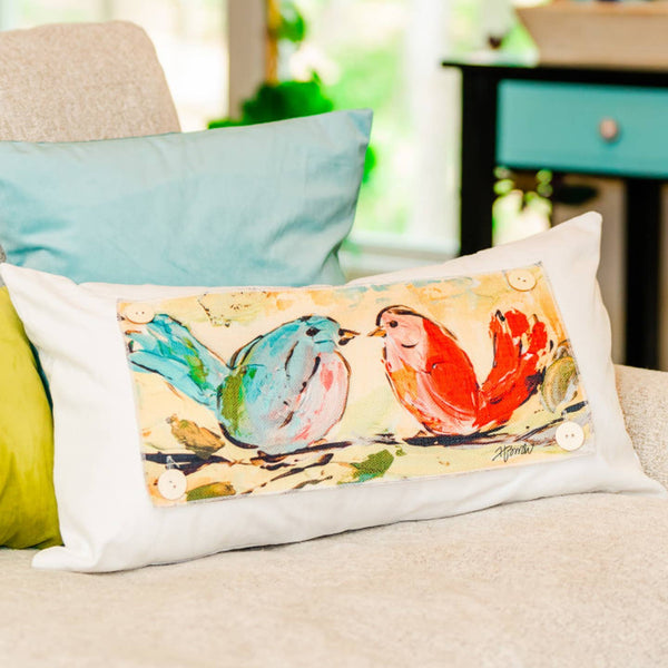 Bird Love Pillow Swap