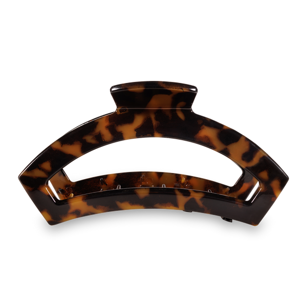 Lg Open Hair Clip-Tortoise