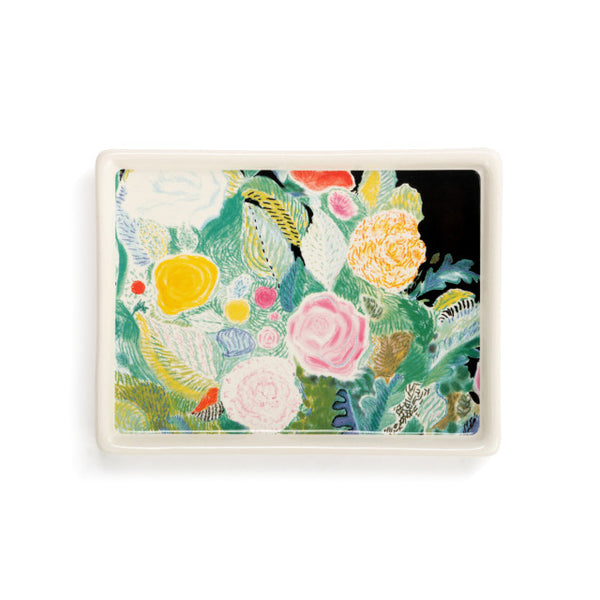 09122 ArtLifting Mini Tray - Floral Black