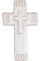 08829 Small Stoneware Cross