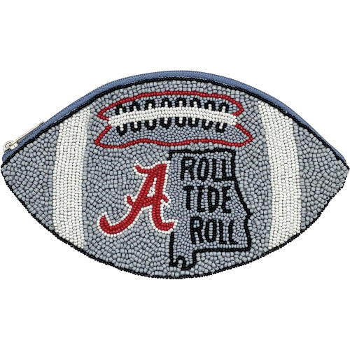 102030 Alabama Beaded Coin Pouch