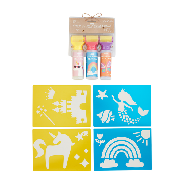 100939 Girl Chalk Roller Set