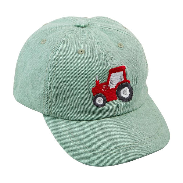 100054 Mud Pie Tractor Embroidered Cap