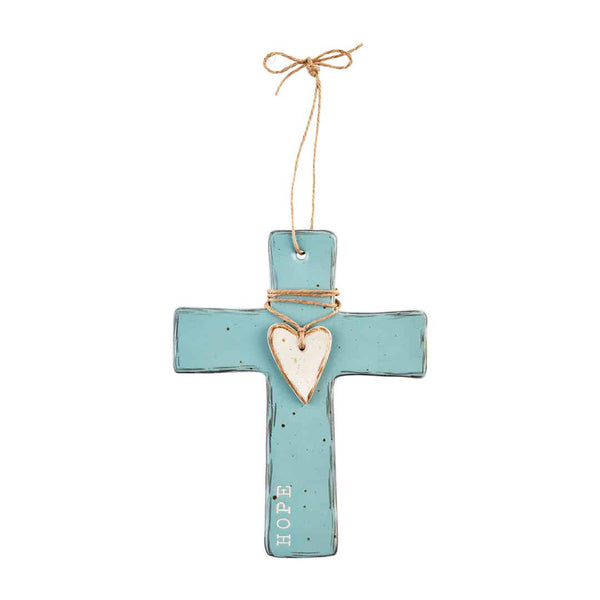 07945 Hope Stoneware Cross