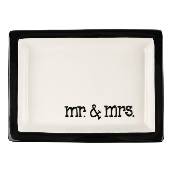 100005 Mr. and Mrs. Trinket Tray