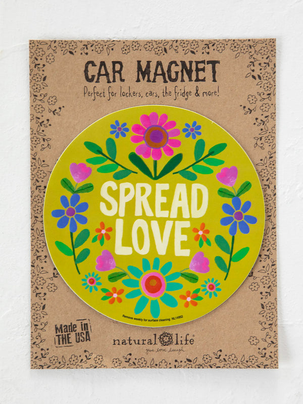 100792 Car Magnet - Spread Love