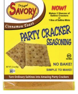 Cinnamon Toast-Savory Cracker Seasonings 03533