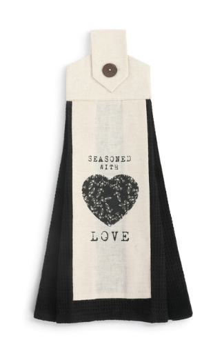 Button Loop Tea Towel 04521