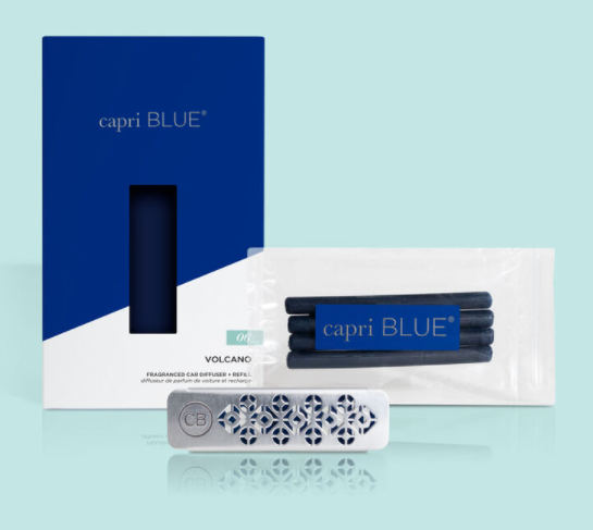 Capri Blue Car Diffuser & Refill