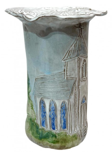 05543 Vase With Church