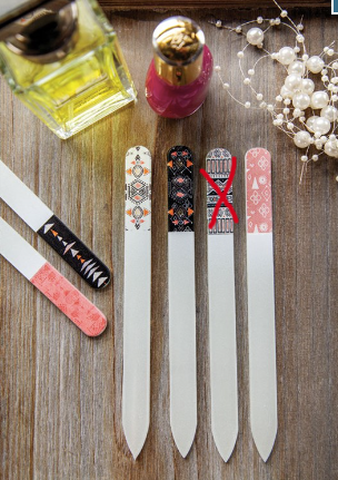 06616 Kasbah Crush Glass Nail Files