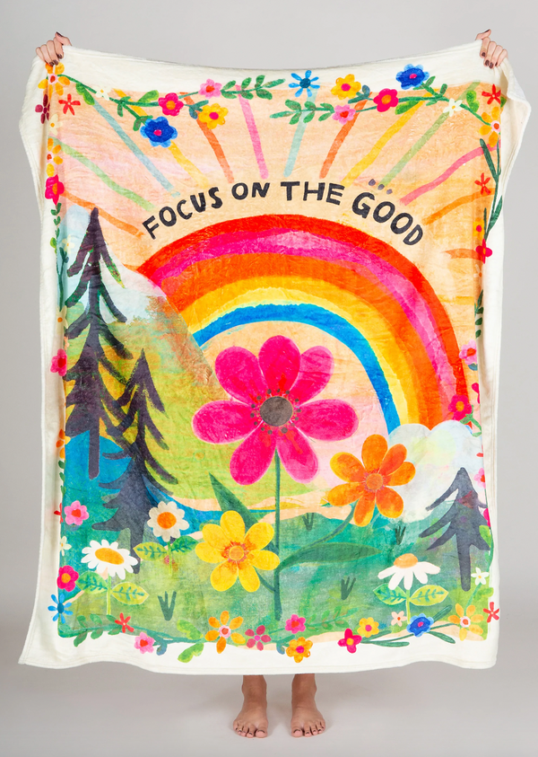 07167 Focus on the Good Cozy Blanket