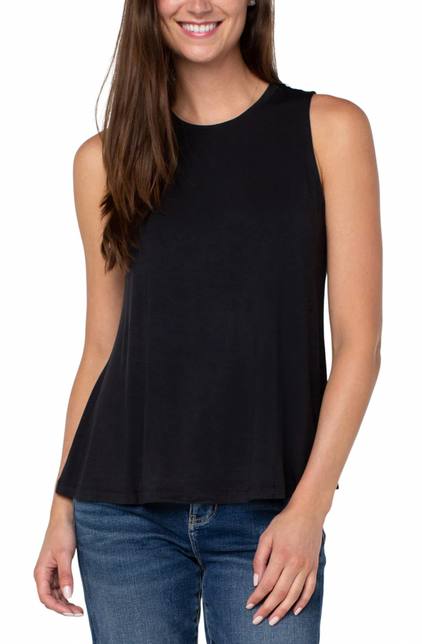 07820 SLEEVELESS SCOOP NECK TANK